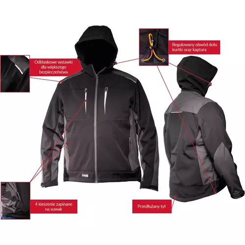 Kurtka robocza Softshell M marki Schmith S1134-M 1