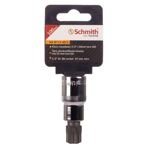 Nasadka 1/2" z bitem TORX T60 Schmith