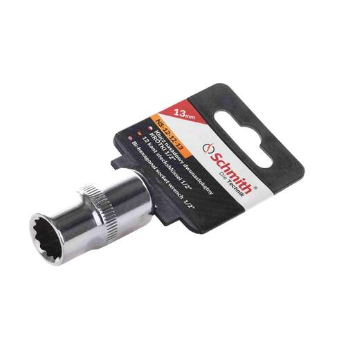 Klucz nasadowy dwunastokątny krótki 1/2" 13 Schmith