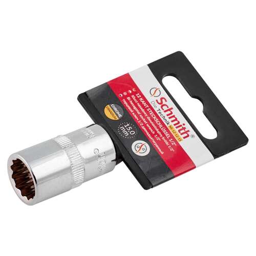Klucz nasadowy dwunastokątny krótki 1/2" 16 Schmith