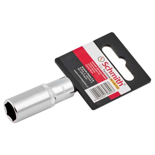 Klucz nasadowy sześciokątny długi 1/4" 13 mm Schmith