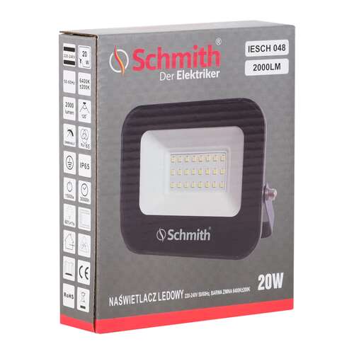 Naświetlacz LED 20W 2000lm Schmith