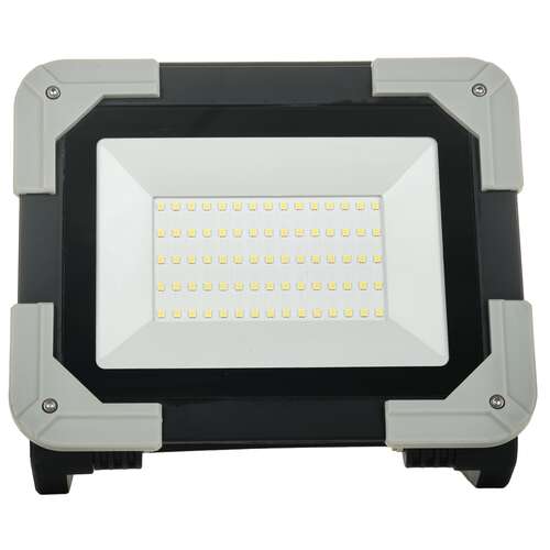 Naświetlacz LED 50W szaro-czarny, Moc: 50W Schmith