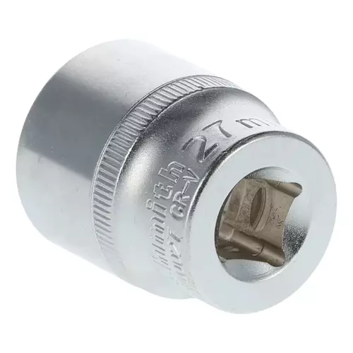 Nasadka sześciokątna AS-DRIVE 1/2" 27 mm, Rozmiar: 27  Schmith