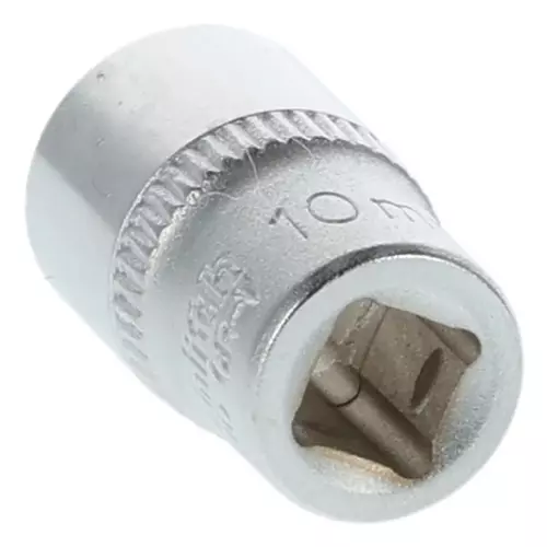 Nasadka sześciokątna AS-DRIVE 1/4" 10 mm, Rozmiar: 10 Schmith