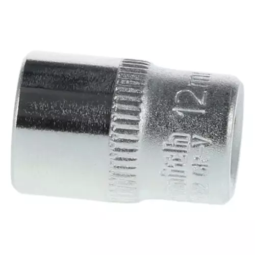 Nasadka sześciokątna AS-DRIVE 1/4" 12 mm, Rozmiar: 12 Schmith