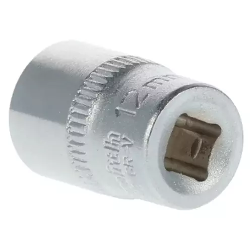 Nasadka sześciokątna AS-DRIVE 1/4" 12 mm, Rozmiar: 12 Schmith