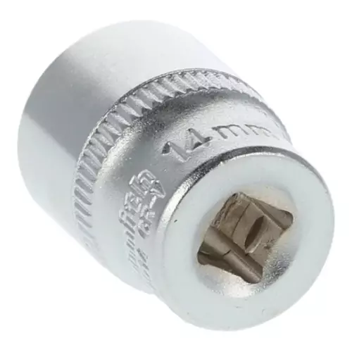 Nasadka sześciokątna AS-DRIVE 1/4" 14 mm, Rozmiar: 14  Schmith