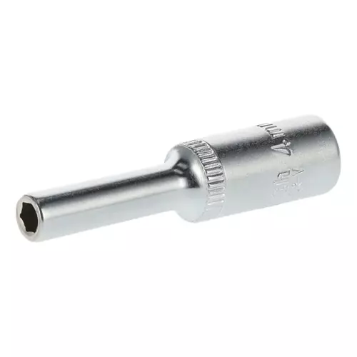 Nasadka sześciokątna długa AS-DRIVE 1/4" 4 mm, Rozmiar: 4  Schmith