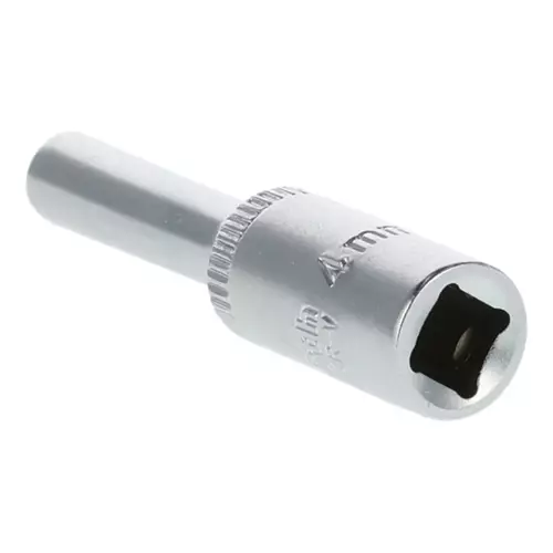 Nasadka sześciokątna długa AS-DRIVE 1/4" 4 mm, Rozmiar: 4  Schmith