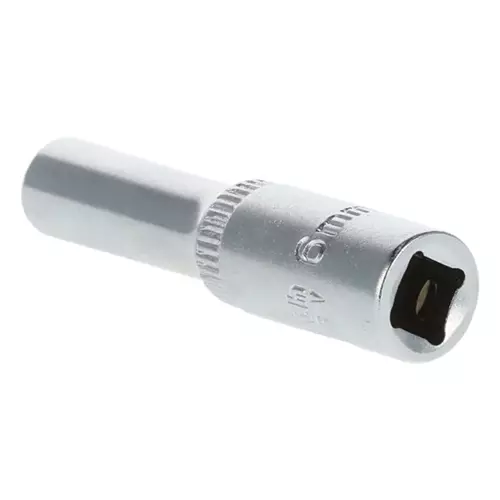 Nasadka sześciokątna długa AS-DRIVE 1/4" 6 mm, Rozmiar: 6  Schmith