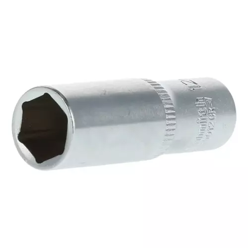 Nasadka sześciokątna długa AS-DRIVE 1/4" 12 mm, Rozmiar: 12 Schmith