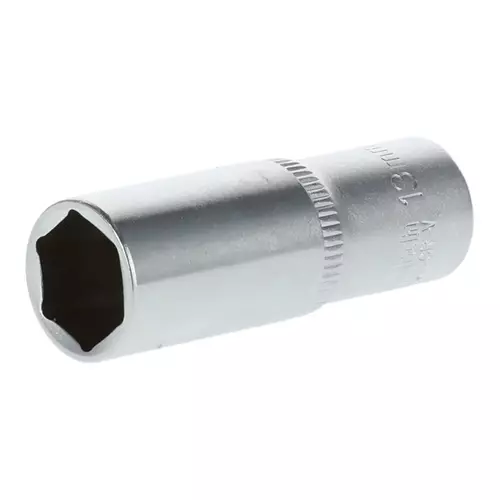 Nasadka sześciokątna długa AS-DRIVE 1/4" 13 mm, Rozmiar: 13  Schmith