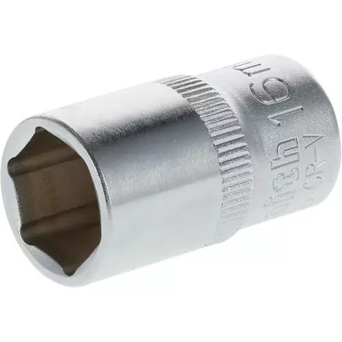 Nasadka sześciokątna AS-DRIVE 1/2" 16 mm, Rozmiar: 16  Schmith