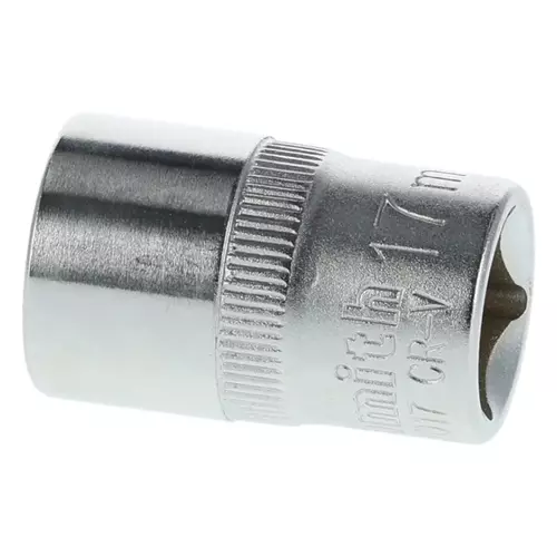 Nasadka sześciokątna AS-DRIVE 1/2" 17 mm, Rozmiar: 17 Schmith