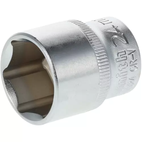 Nasadka sześciokątna AS-DRIVE 1/2" 24 mm, Rozmiar: 24  Schmith