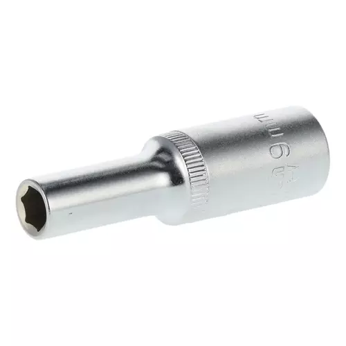 Nasadka sześciokątna długa AS-DRIVE 1/2" 9 mm, Rozmiar: 9  Schmith