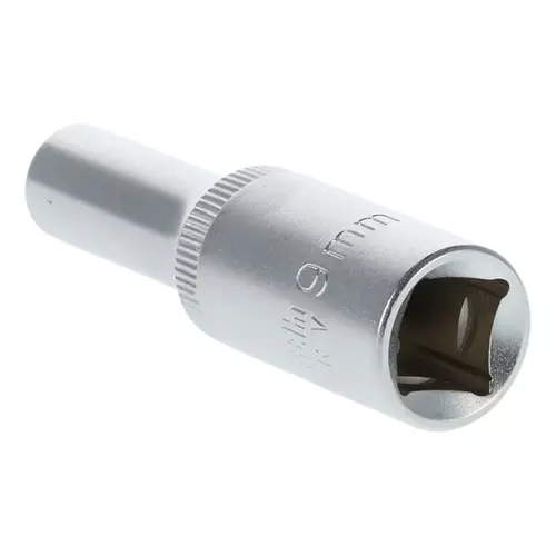 Nasadka sześciokątna długa AS-DRIVE 1/2" 9 mm, Rozmiar: 9  Schmith