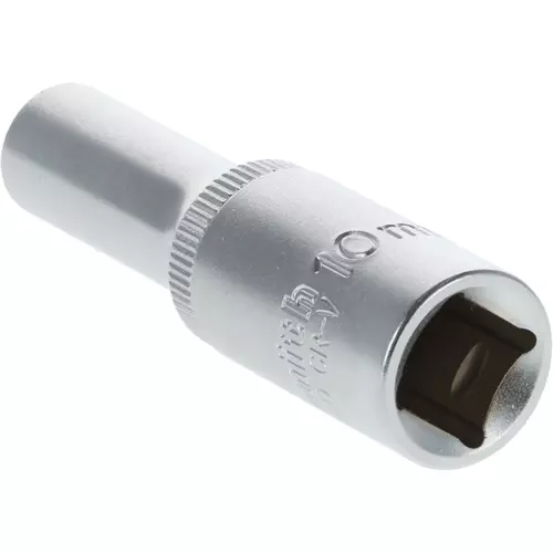 Nasadka sześciokątna długa AS-DRIVE 1/2" 10 mm, Rozmiar: 10 Schmith