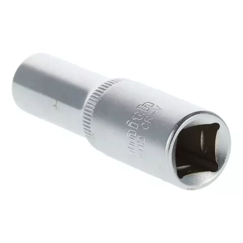 Nasadka sześciokątna długa AS-DRIVE 1/2" 11 mm, Rozmiar: 11  Schmith