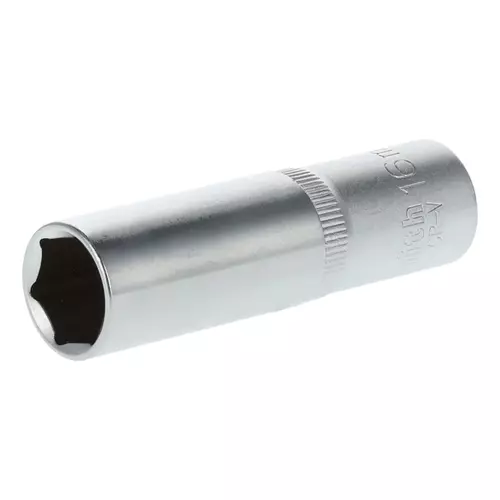 Nasadka sześciokątna długa AS-DRIVE 1/2" 16 mm, Rozmiar: 16  Schmith