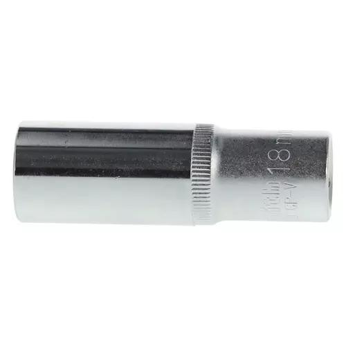 Nasadka sześciokątna długa AS-DRIVE 1/2" 18 mm, Rozmiar: 18  Schmith