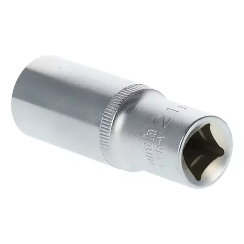 Nasadka sześciokątna długa AS-DRIVE 1/2" 21 mm, Rozmiar: 21  Schmith