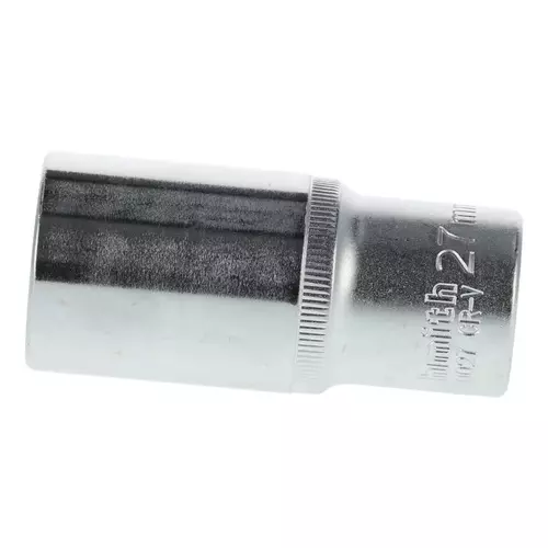 Nasadka sześciokątna długa AS-DRIVE 1/2" 27 mm, Rozmiar: 27  Schmith