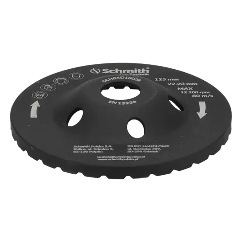 Tarcza diamentowa do szlifowania 125x22,23mm Super Turbo Schmith