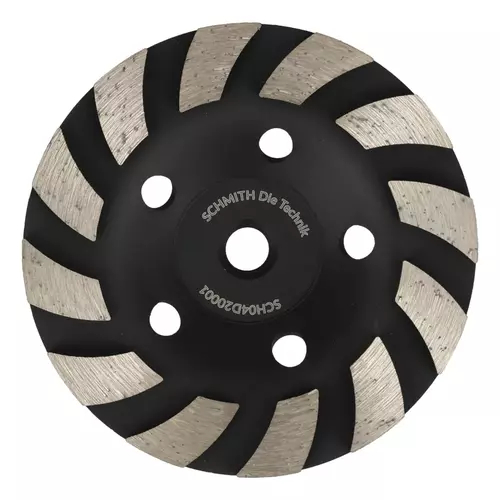 Tarcza diamentowa do szlifowania TURBO 125 mm M14, Typ: TURBO Schmith