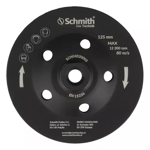 Tarcza diamentowa do szlifowania SUPER T 125 mm M14, Typ: SUPER T Schmith