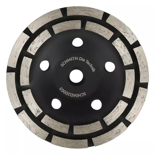 Tarcza diamentowa do szlifowania DOUBLE 125 mm M14, Typ: DOUBLE Schmith