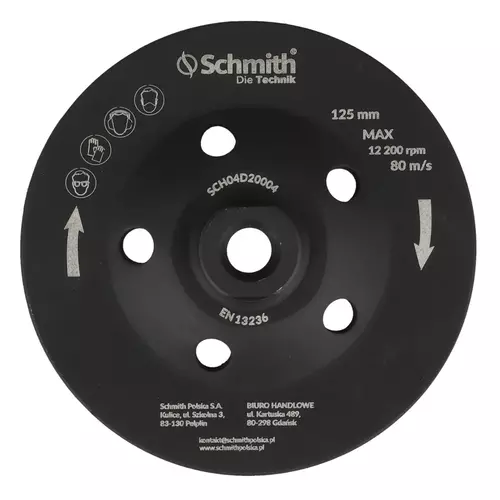 Tarcza diamentowa do szlifowania TURBO L 125 mm M14, Typ: TURBO L Schmith