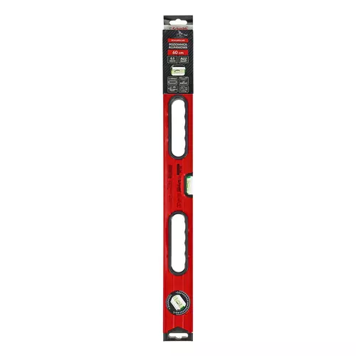 Poziomica aluminiowa z regulacją kąta 60 cm, Długość: 60 Schmith