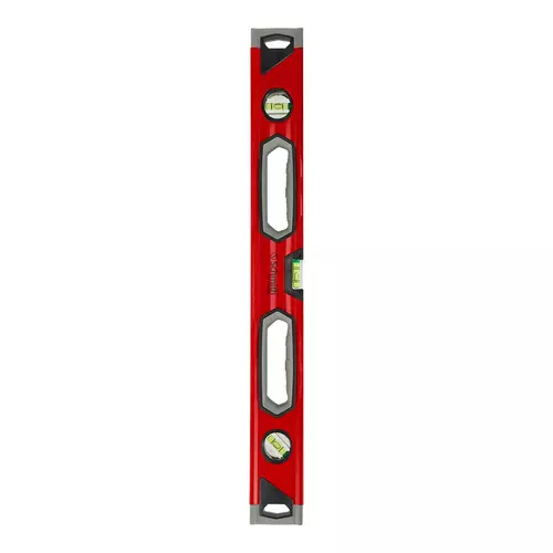 Poziomica aluminiowa z uchwytami 60 cm, Długość: 60 Schmith