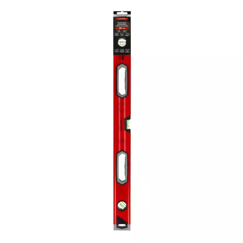 Poziomica aluminiowa z uchwytami 80 cm, Długość: 80 Schmith