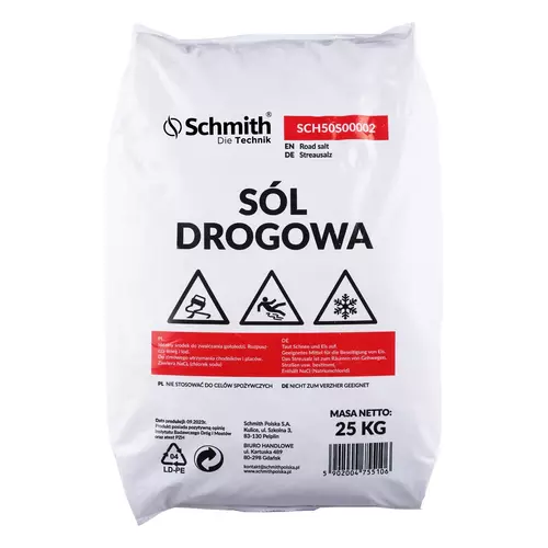 Sól drogowa 25 kg Schmith