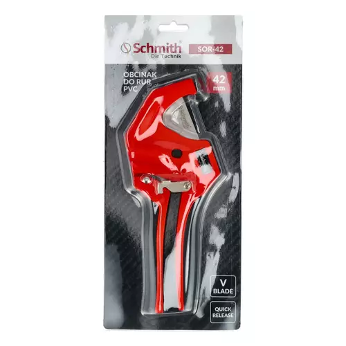 Obcinak do rur plastikowych PVC 0-42 mm Schmith