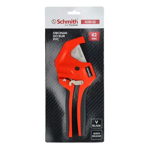 Obcinak do rur plastikowych PVC 0-42 mm Schmith