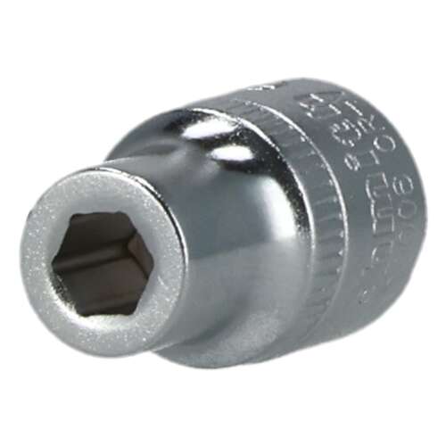 Nasadka sześciokątna AS-DRIVE 3/8" 6 mm, Rozmiar: 6  Schmith