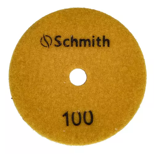 Dysk diamentowy gr. 100 100mm do szlifowania na mokro, Gradacja: 100, Średnica: 100, Typ: Dysk do szlifowania na mokro Schmith