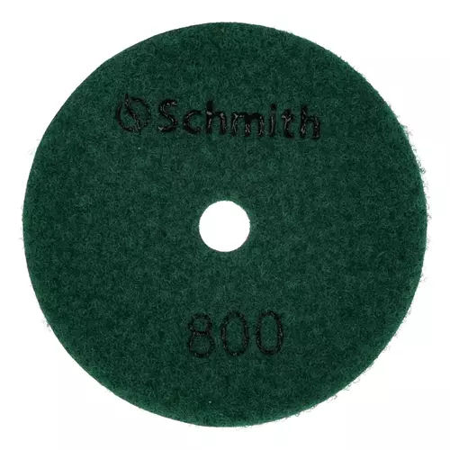 Dysk diamentowy gr. 800 100mm do szlifowania na mokro, Gradacja: 800, Średnica: 100, Typ: Dysk do szlifowania na mokro Schmith