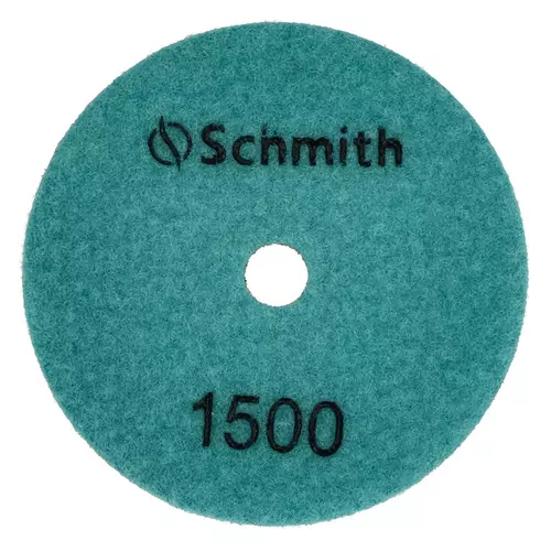 Dysk diamentowy gr. 1500 100mm do szlifowania na mokro, Gradacja: 1500, Średnica: 100, Typ: Dysk do szlifowania na mokro Schmith