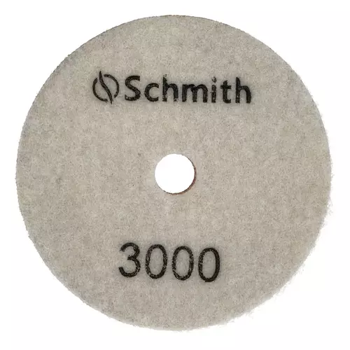 Dysk diamentowy gr. 3000 100mm do szlifowania na mokro, Gradacja: 3000, Średnica: 100, Typ: Dysk do szlifowania na mokro Schmith