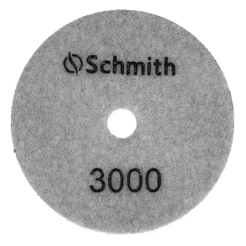 Dysk diamentowy gr. 3000 100mm do szlifowania na sucho, Gradacja: 3000, Średnica: 100, Typ: Dysk do szlifowania na sucho Schmith