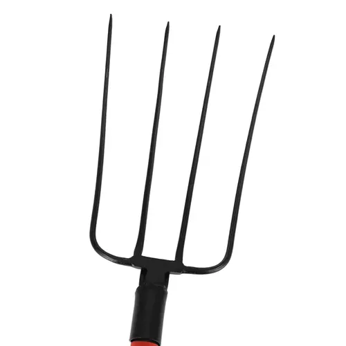 Widły gospodarcze 4-zębne z trzonkiem metalowym Schmith