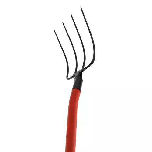 Widły gospodarcze 4-zębne z trzonkiem metalowym Schmith