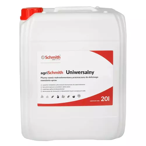 Nawóz uniwersalny 20l - do wszystkich rodzajów roślin, Pojemność: 20 Schmith