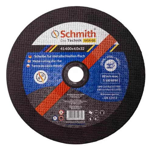 Tarcza do cięcia metalu 400x4mm Schmith