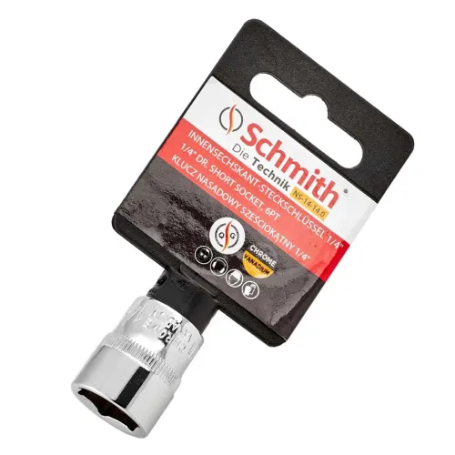 Nasadka sześciokątna 1/4" 14 mm, Rozmiar: 14  Schmith